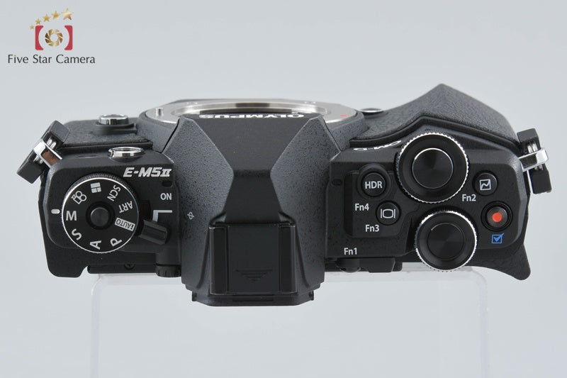 "Count 1,297" Olympus OM-D E-M5 Mark II Black 16.1 MP Digital Mirrorless Camera