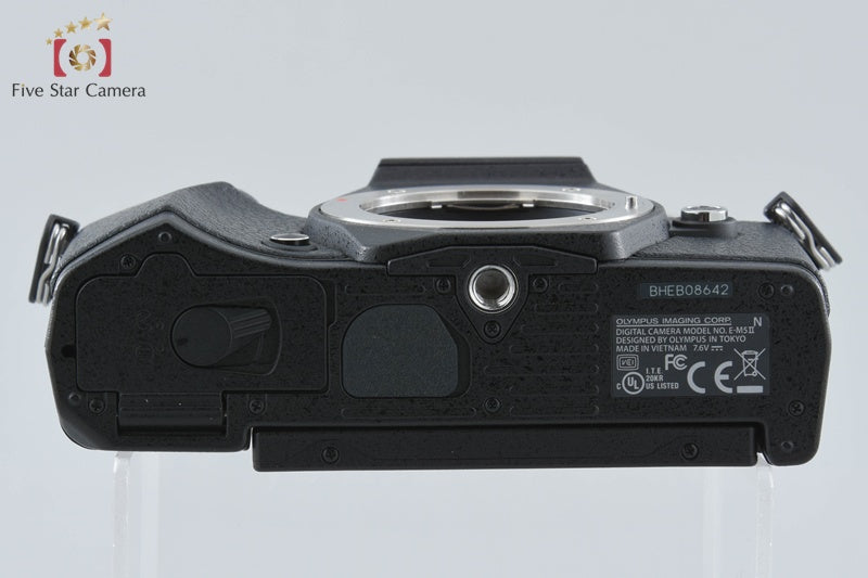"Count 1,297" Olympus OM-D E-M5 Mark II Black 16.1 MP Digital Mirrorless Camera
