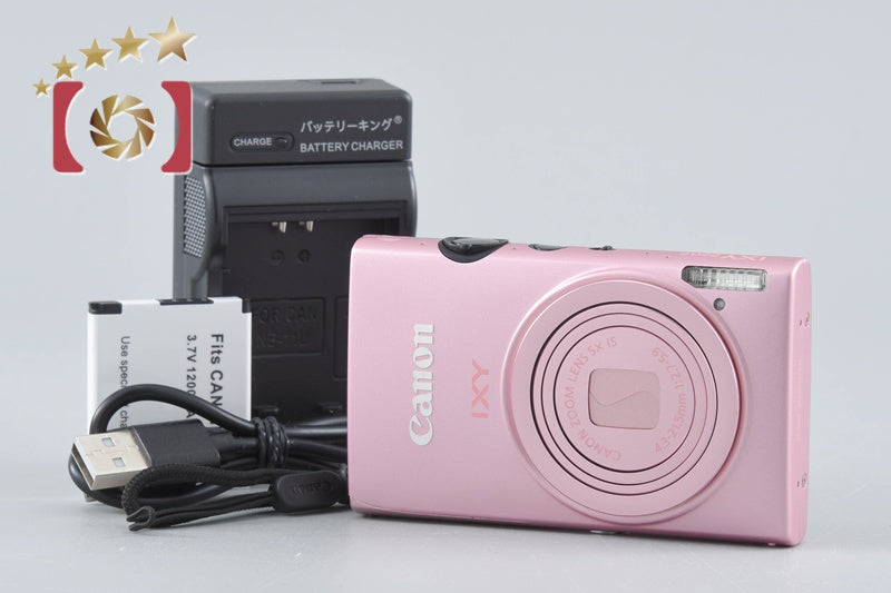 Canon IXY 220F Pink 16.1 MP Digital Camera