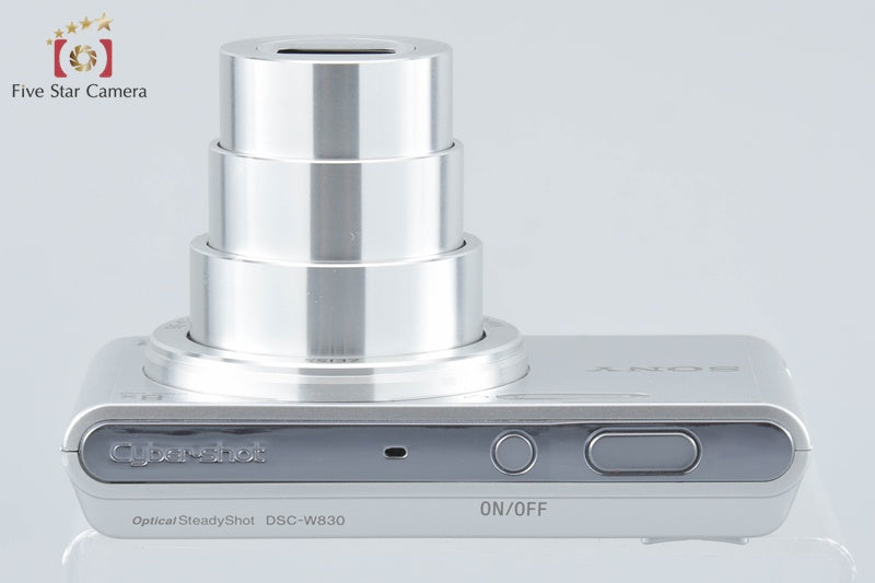 Sony Cyber-Shot DSC-W830 Silver 20.1 MP Digital Camera [Japanese Language Only]