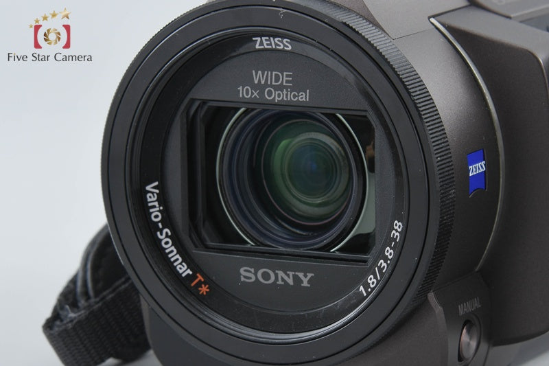 Sony Handycam FDR-AXP35 Bronze Brown 4K Digital Camcorder [Multiple Languages]