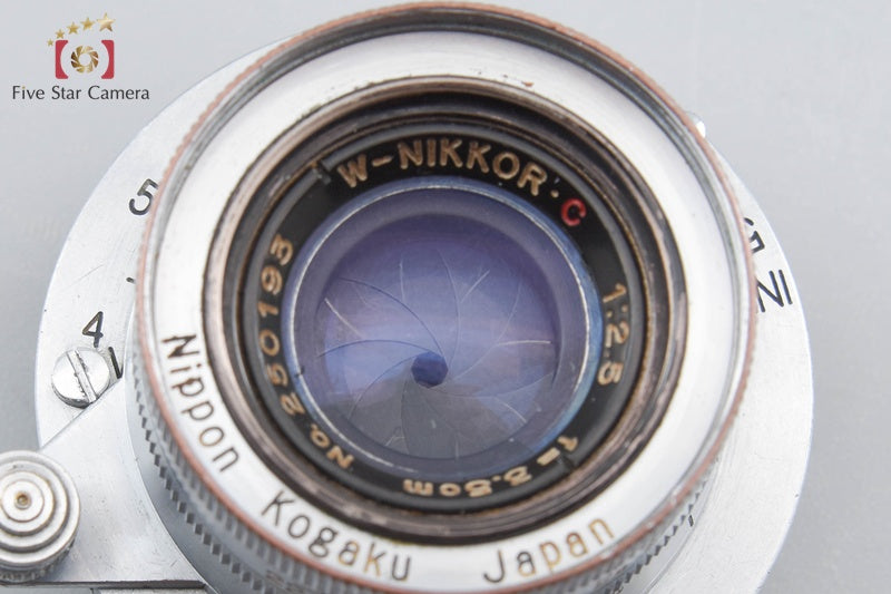 Nikon W-NIKKOR.C 35mm f/2.5 L39 LTM Leica Thread Mount