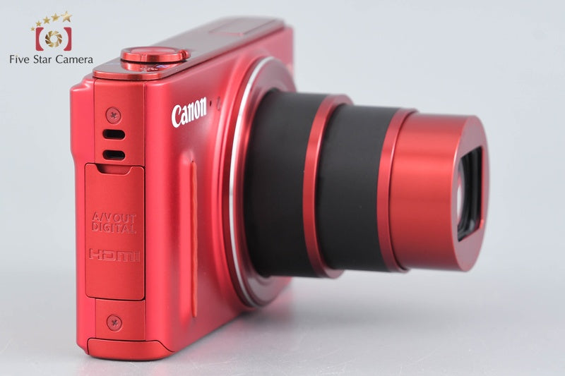 Canon PowerShot SX610 HS Red 20.2 MP Digital Camera w/ Box