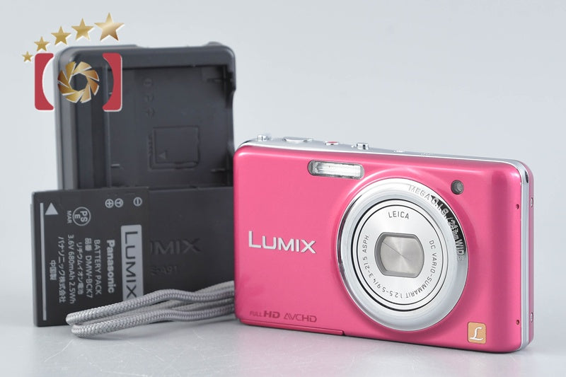 Panasonic LUMIX DMC-FX77 Glamourous Pink Digital Camera [Japanese Language Only]
