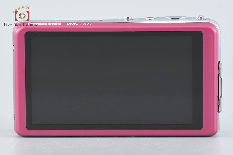 Panasonic LUMIX DMC-FX77 Glamourous Pink Digital Camera [Japanese Language Only]