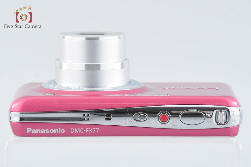 Panasonic LUMIX DMC-FX77 Glamourous Pink Digital Camera [Japanese Language Only]