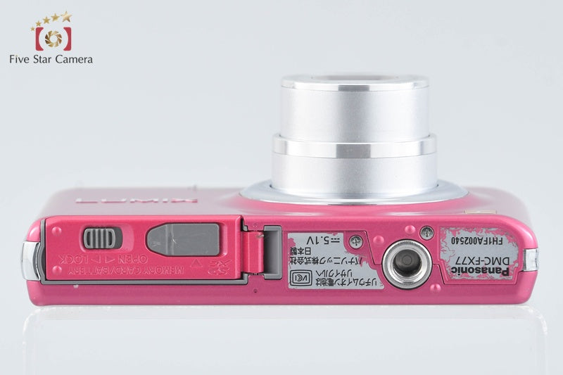 Panasonic LUMIX DMC-FX77 Glamourous Pink Digital Camera [Japanese Language Only]