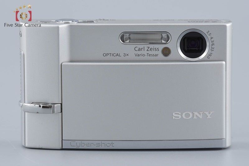 Sony Cyber-Shot DSC-T30 Silver 7.2 MP Digital Camera [Japanese Language Only]