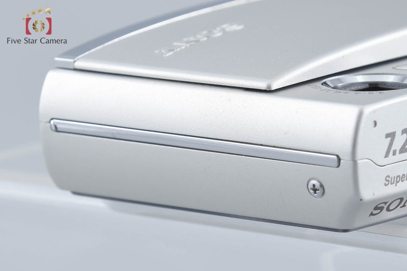 Sony Cyber-Shot DSC-T30 Silver 7.2 MP Digital Camera [Japanese Language Only]