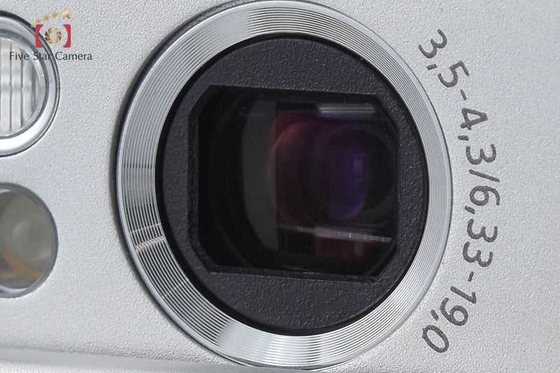 Sony Cyber-Shot DSC-T30 Silver 7.2 MP Digital Camera [Japanese Language Only]