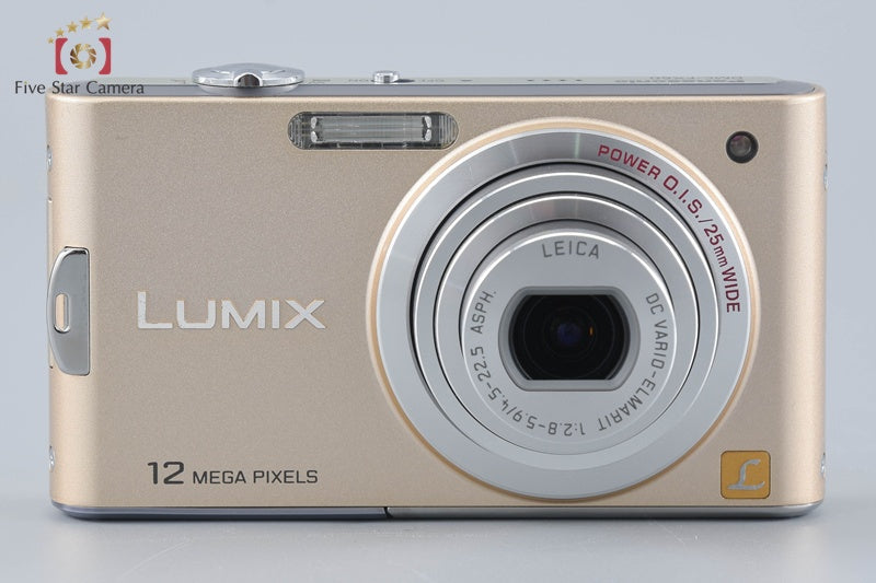 Panasonic LUMIX DMC-FX60 Gold 12.1 MP Digital Camera [Japanese Language Only]