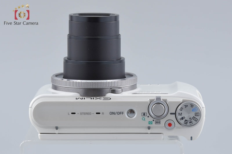 Casio HIGH SPEED EXILIM EX-ZR1300 White 16.1 MP Digital Camera