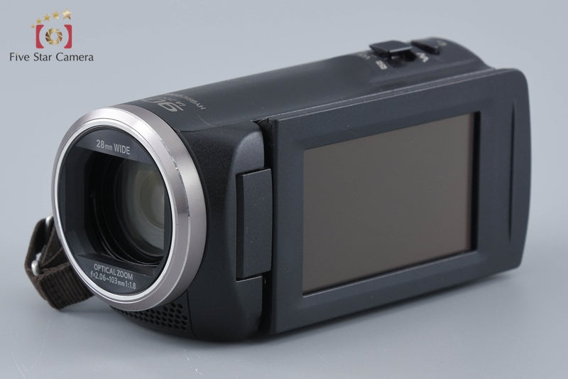 Panasonic HC-V360MS 16GB 90x Zoom 2.2 MP Black Digital HD Camcorder