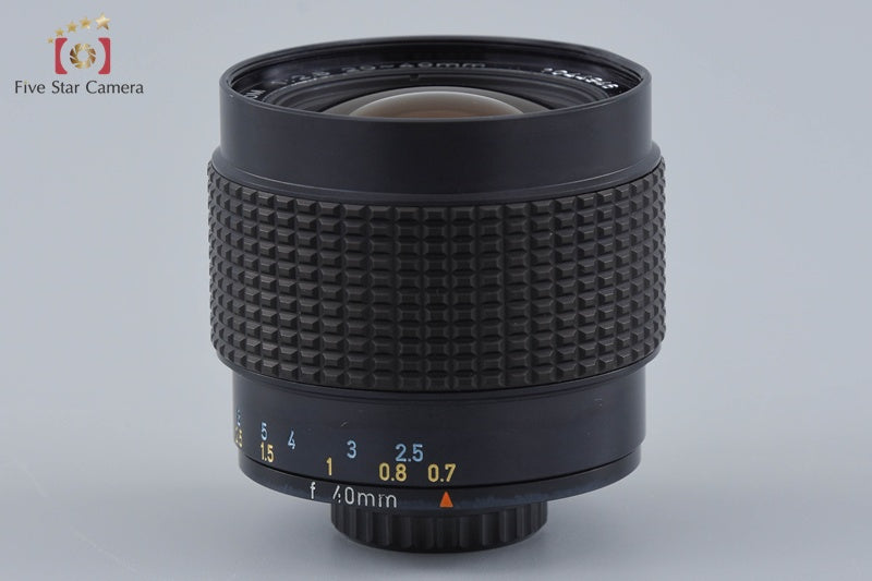 Pentax 110 ZOOM 20-40mm f/2.8