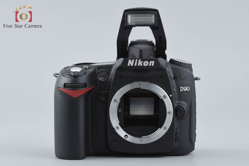 "Shutter count 1,751" Nikon D90 12.3 MP Digital SLR Camera Body w/ Box