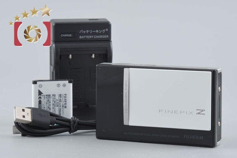 Fujifilm FINEPIX Z100fd White & Black 8.0 MP Digital Camera