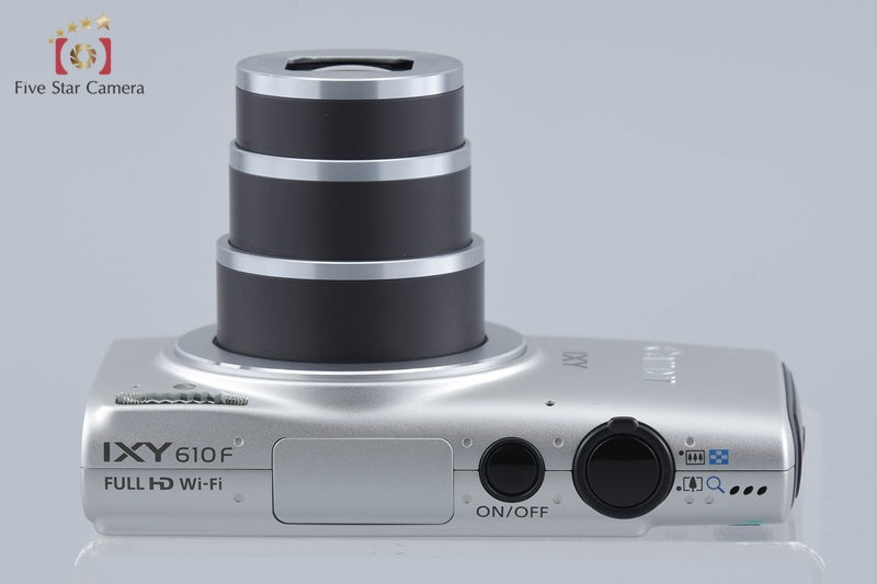 Canon IXY 610F Silver 12.1 MP Digital Camera w/ Box