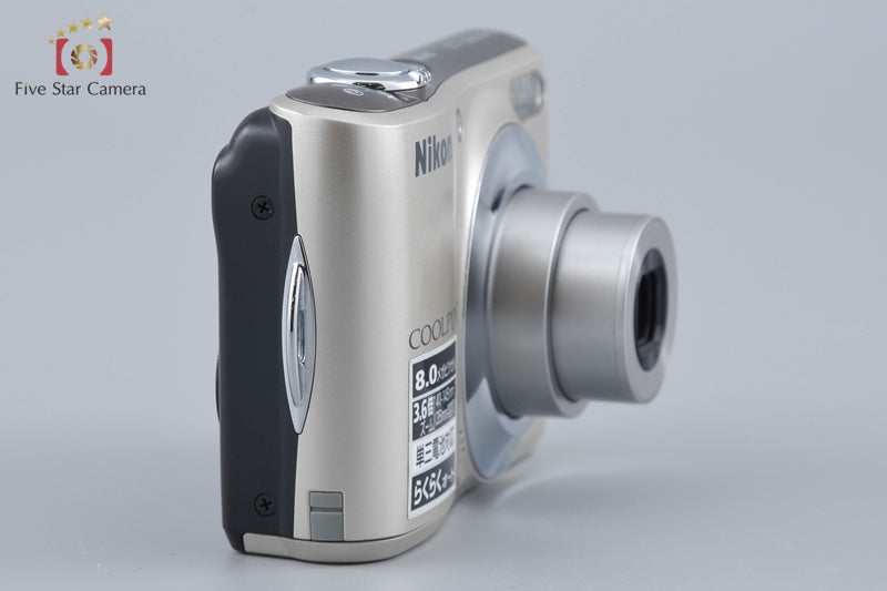 Nikon COOLPIX L21 Silver 8.0 MP Digital Camera
