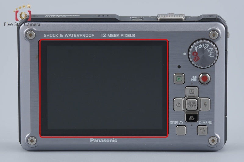 Panasonic LUMIX DMC-FT1 Silver 12.1 MP Digital Camera [Japanese Language Only]