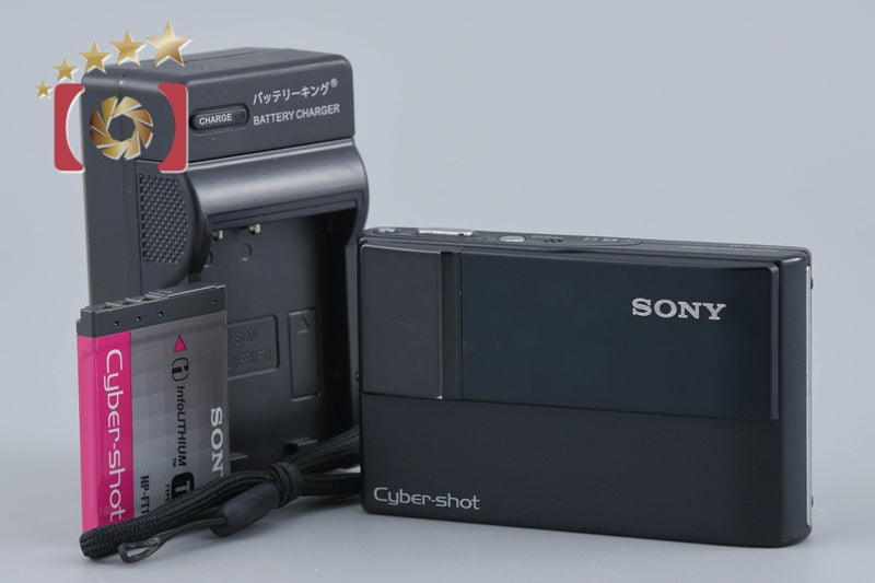 SONY Cyber-shot DSC-T10 Black 7.2 MP Digital Camera [Japanese Language Only]