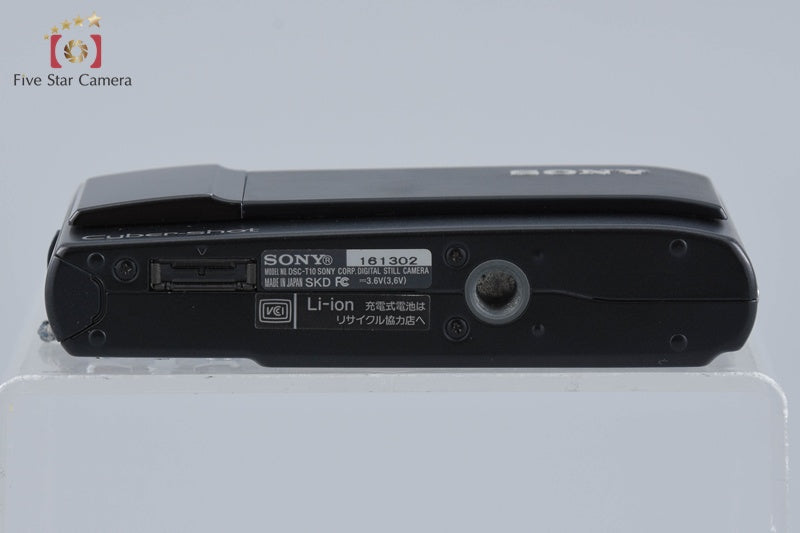 SONY Cyber-shot DSC-T10 Black 7.2 MP Digital Camera [Japanese Language Only]