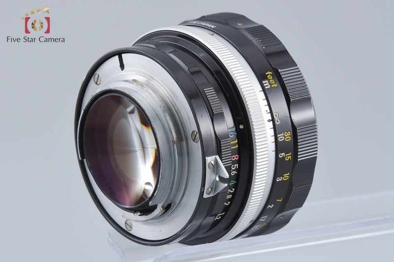 Nikon NIKKOR-S Auto 55mm f/1.2 Non Ai Lens