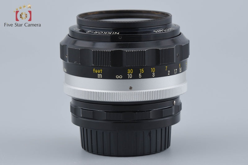 Nikon NIKKOR-S Auto 55mm f/1.2 Non Ai Lens