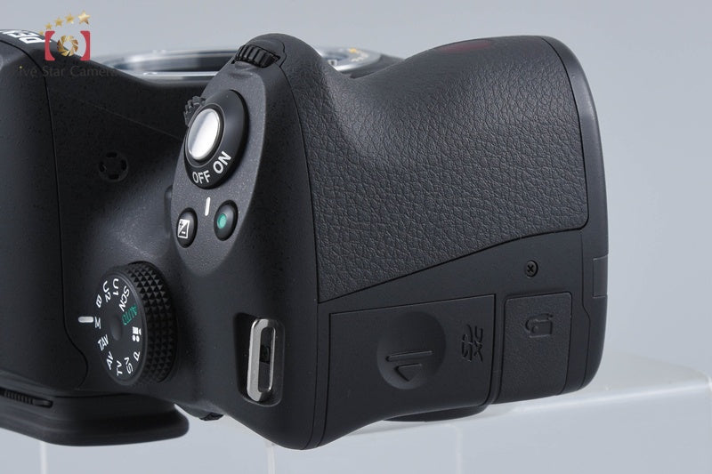 "Shutter count 612" Pentax K-50 Black 16.3 MP Digital SLR Camera Body