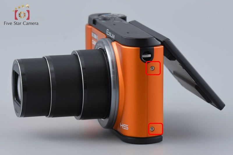 Casio HIGH SPEED EXILIM EX-ZR1600 Orange 16.1 MP Digital Camera