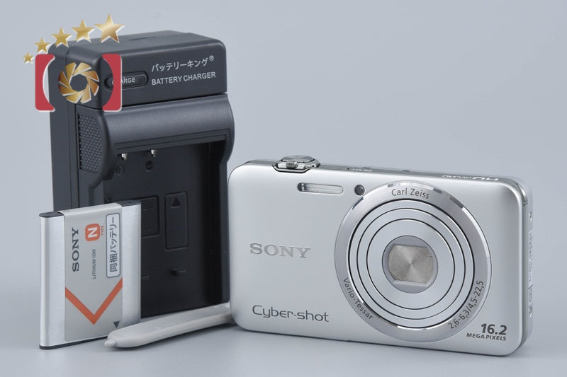 SONY Cyber-shot DSC-WX30 Silver 16.2 MP Digital Camera [Japanese Language Only]
