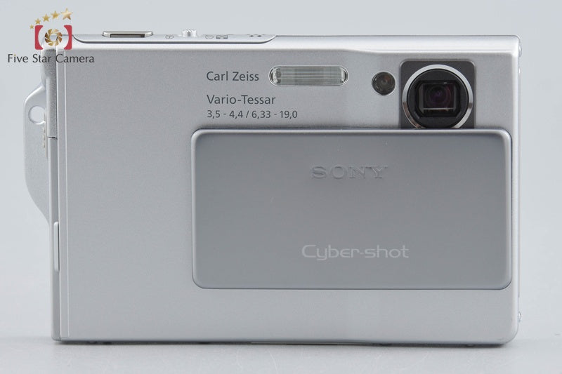 SONY Cyber-shot DSC-T7 Silver 5.1 MP Digital Camera [Japanese Language Only]