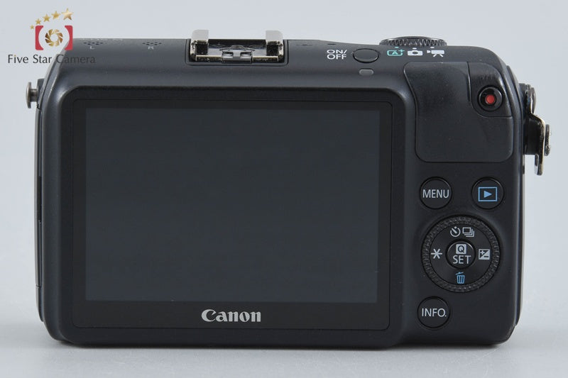 Canon EOS M Black 18.0 MP Mirrorless Camera 18-55 IS STM Lens