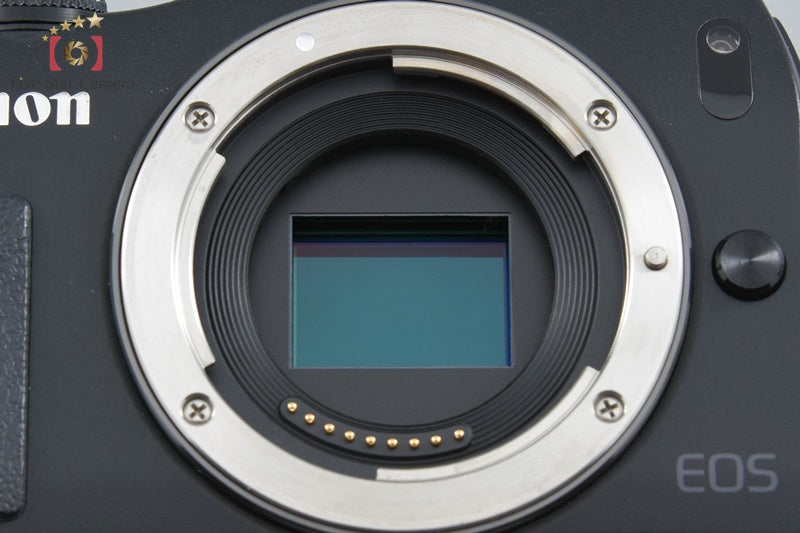 Canon EOS M Black 18.0 MP Mirrorless Camera 18-55 IS STM Lens