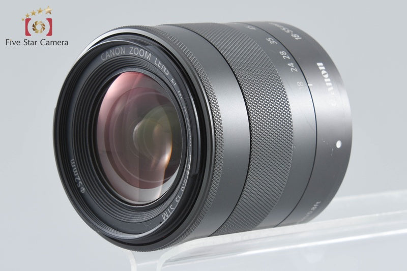 Canon EOS M Black 18.0 MP Mirrorless Camera 18-55 IS STM Lens