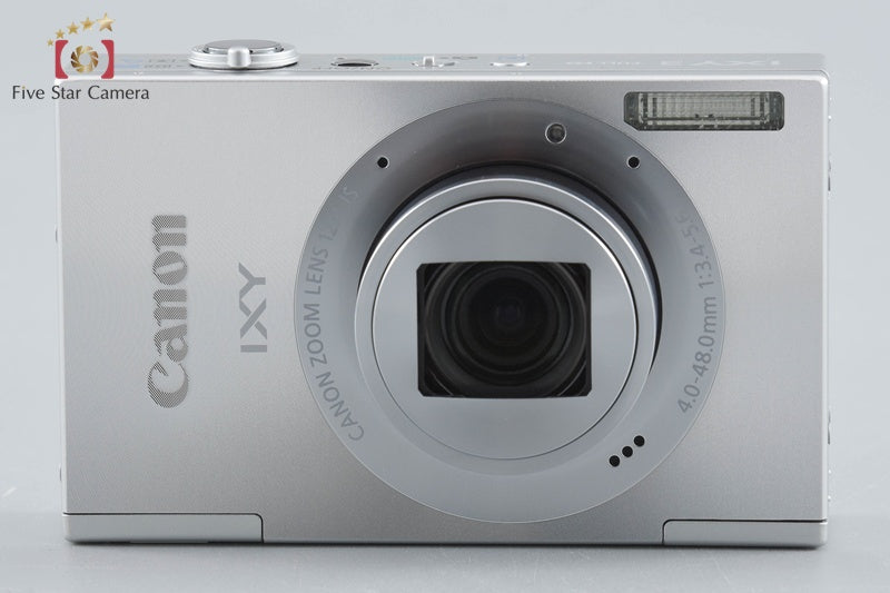 Canon IXY 3 Silver 10.1 MP Digital Camera w/ Box