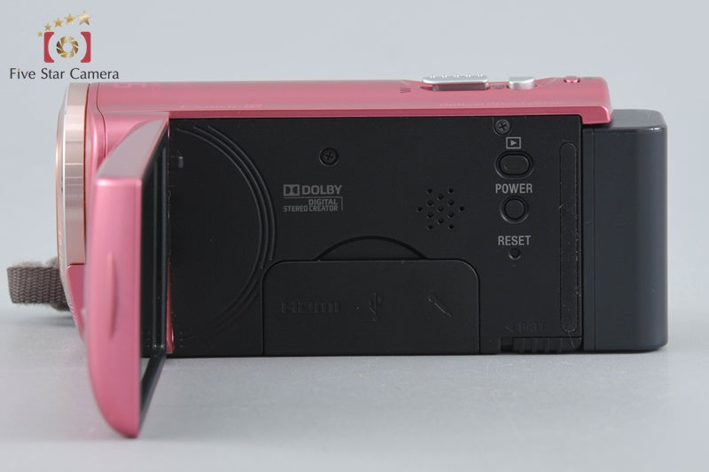 Sony Handycam HDR-CX270V Pink Digital HD Video Camera [Japanese Language Only]