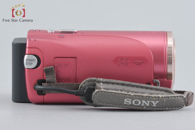 Sony Handycam HDR-CX270V Pink Digital HD Video Camera [Japanese Language Only]