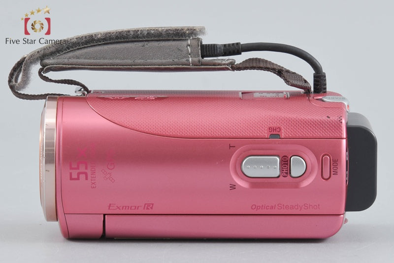 Sony Handycam HDR-CX270V Pink Digital HD Video Camera [Japanese Language Only]