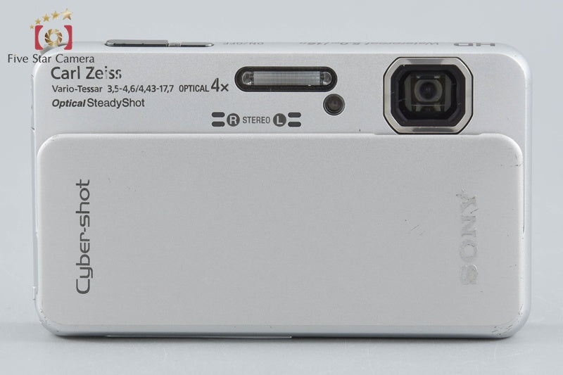 Sony Cyber-Shot DSC-TX10 Silver 16.2 MP Digital Camera [Japanese Language Only]