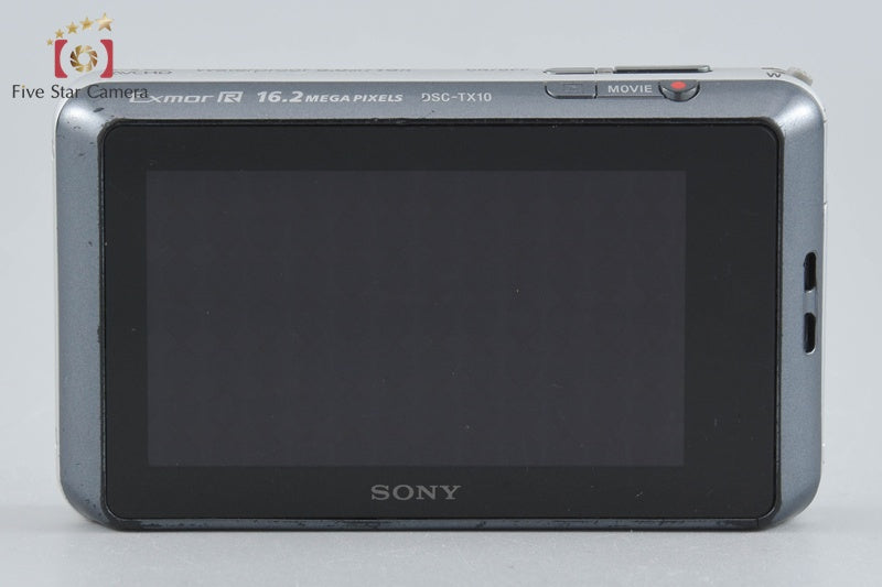 Sony Cyber-Shot DSC-TX10 Silver 16.2 MP Digital Camera [Japanese Language Only]
