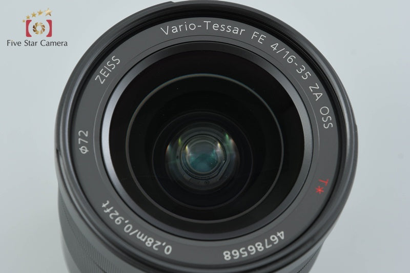 Sony Carl Zeiss Vario-Tessar T* FE 16-35mm f/4 ZA OSS SEL1635Z w/ Box