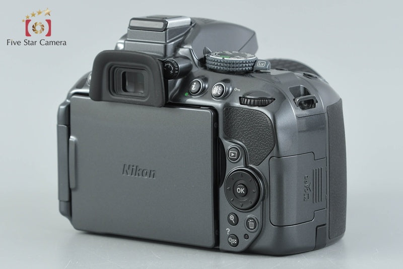 Nikon D5300 Gray 24.2 MP DSLR Camera 18-55 VR II Lens