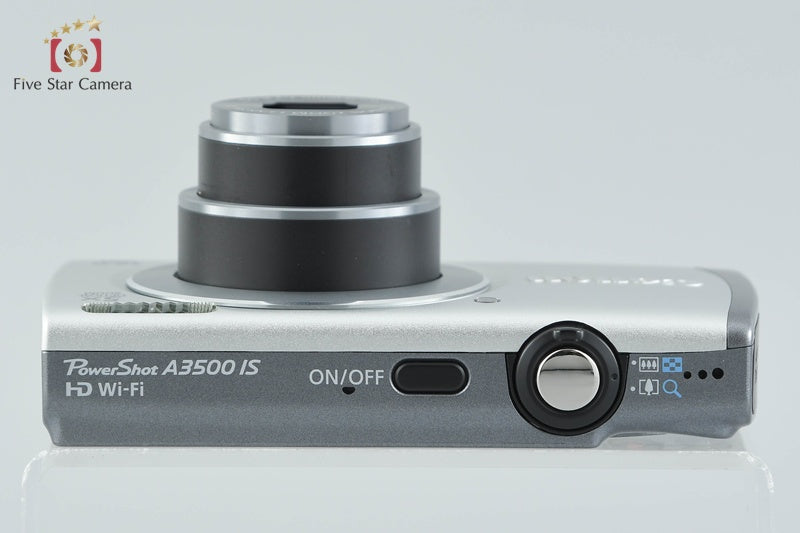 Canon PowerShot A3500 IS Silver 16.0 MP Digital Camera