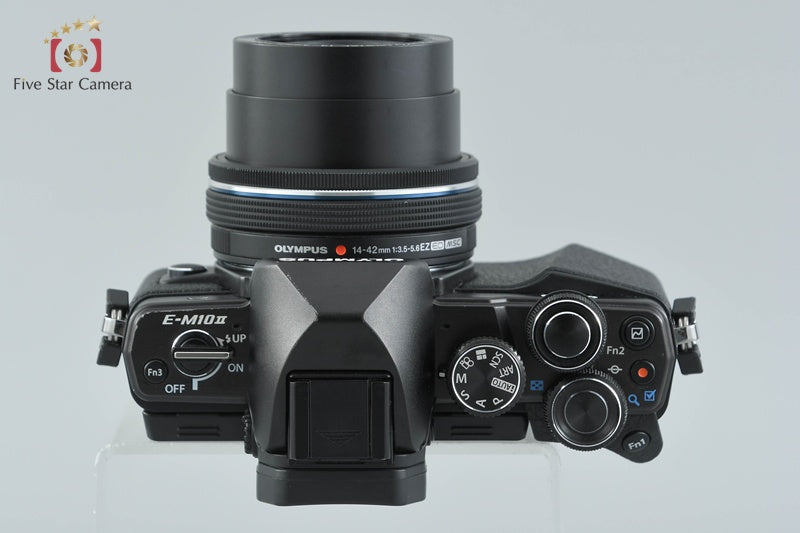 "Count 3,374" Olympus OM-D E-M10 Mark II Black 16.1 MP 14-42 EZ Lens