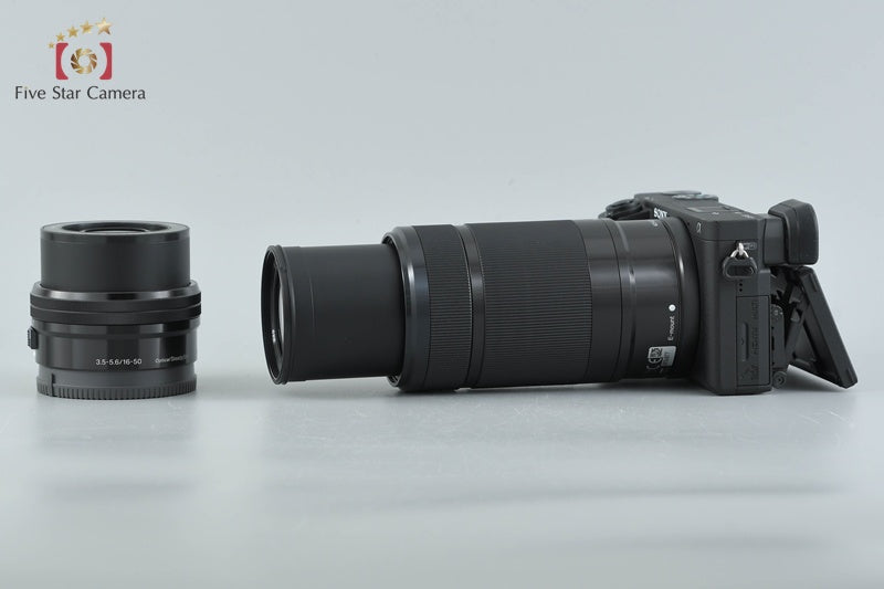 Sony Alpha α6400 ILCE-6400 Black 16-50 55-210 Lenses [Japanese Language Only]
