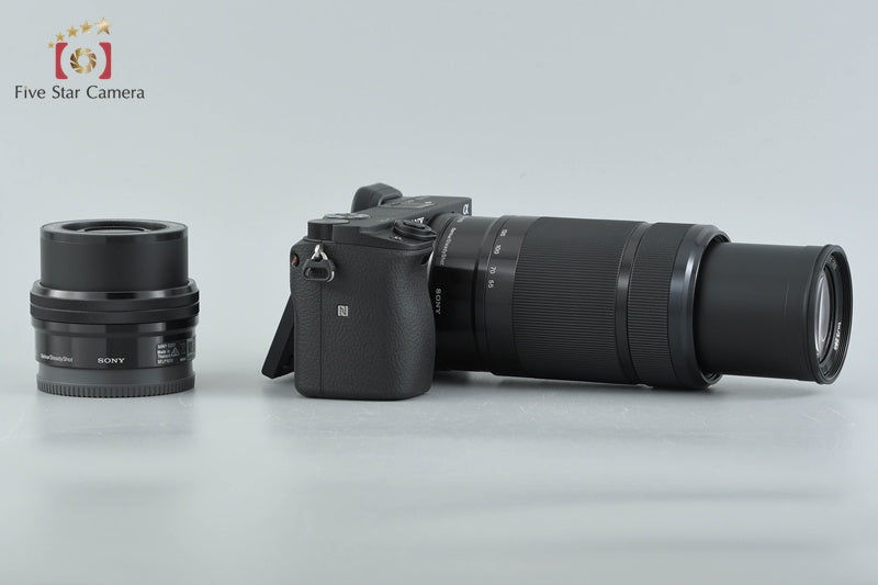 Sony Alpha α6400 ILCE-6400 Black 16-50 55-210 Lenses [Japanese Language Only]