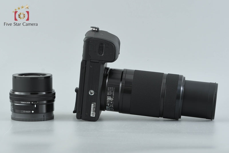 Sony Alpha α6400 ILCE-6400 Black 16-50 55-210 Lenses [Japanese Language Only]