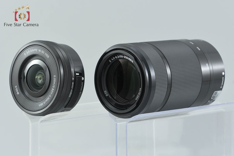 Sony Alpha α6400 ILCE-6400 Black 16-50 55-210 Lenses [Japanese Language Only]