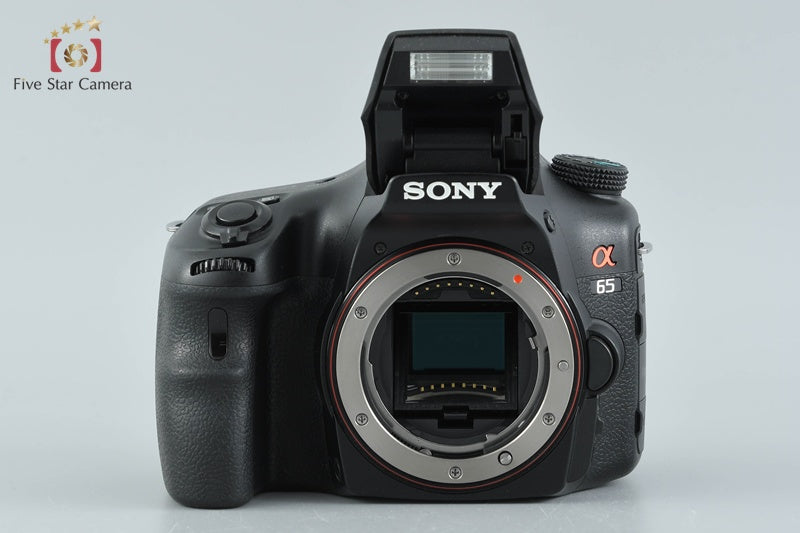 SONY α65 SLT-A65V 24.3 MP Digital SLR Camera Body [Japanese Language Only]