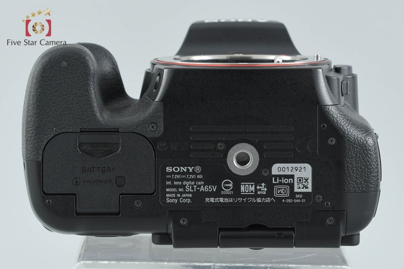 SONY α65 SLT-A65V 24.3 MP Digital SLR Camera Body [Japanese Language Only]